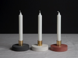 CANDLE HOLDER “GROUND” / SET OF 3